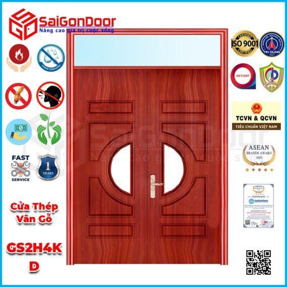 SaiGonDoor đơn vị cung cấp cửa chống cháy vân gỗ uy tín và chất lượng