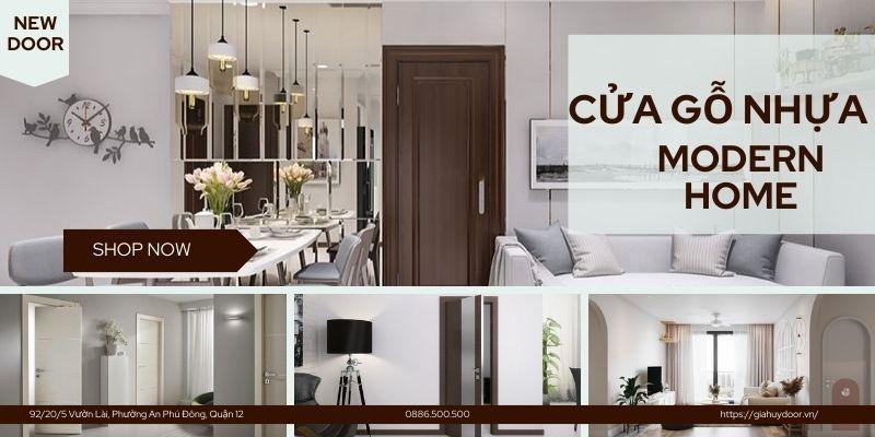 4 nhóm thiết kế cửa gỗ nhựa Đồng Nai phổ biến nhất hiện nay