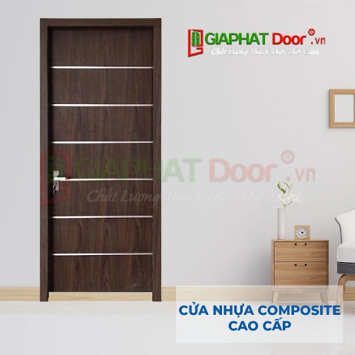 Top 20+ mẫu cửa nhựa Composite màu đen đẹp nhất hiện nay