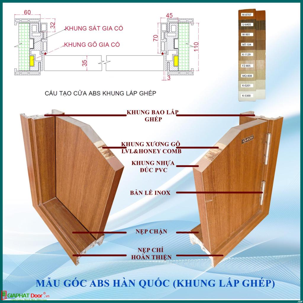 Mẫu góc ABS Hàn Quốc 