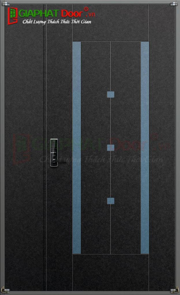 CỬA THÉP HÀN QUỐC B-639-RB (DOUBLE)
