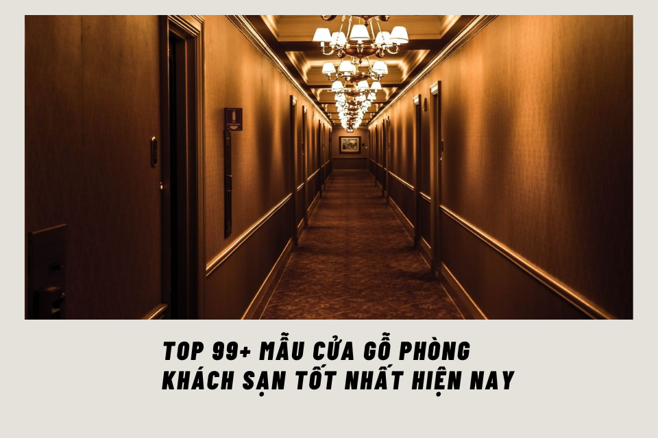 Mẫu cửa gỗ phòng khách sạn