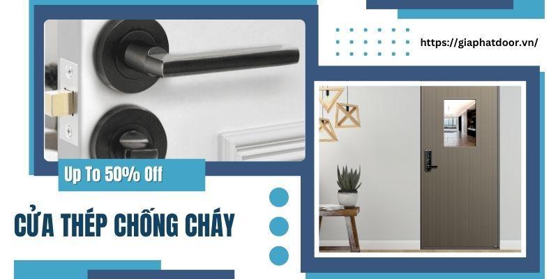 Các loại phụ kiện cần thiết đối với cửa thép chống cháy Bình Phước