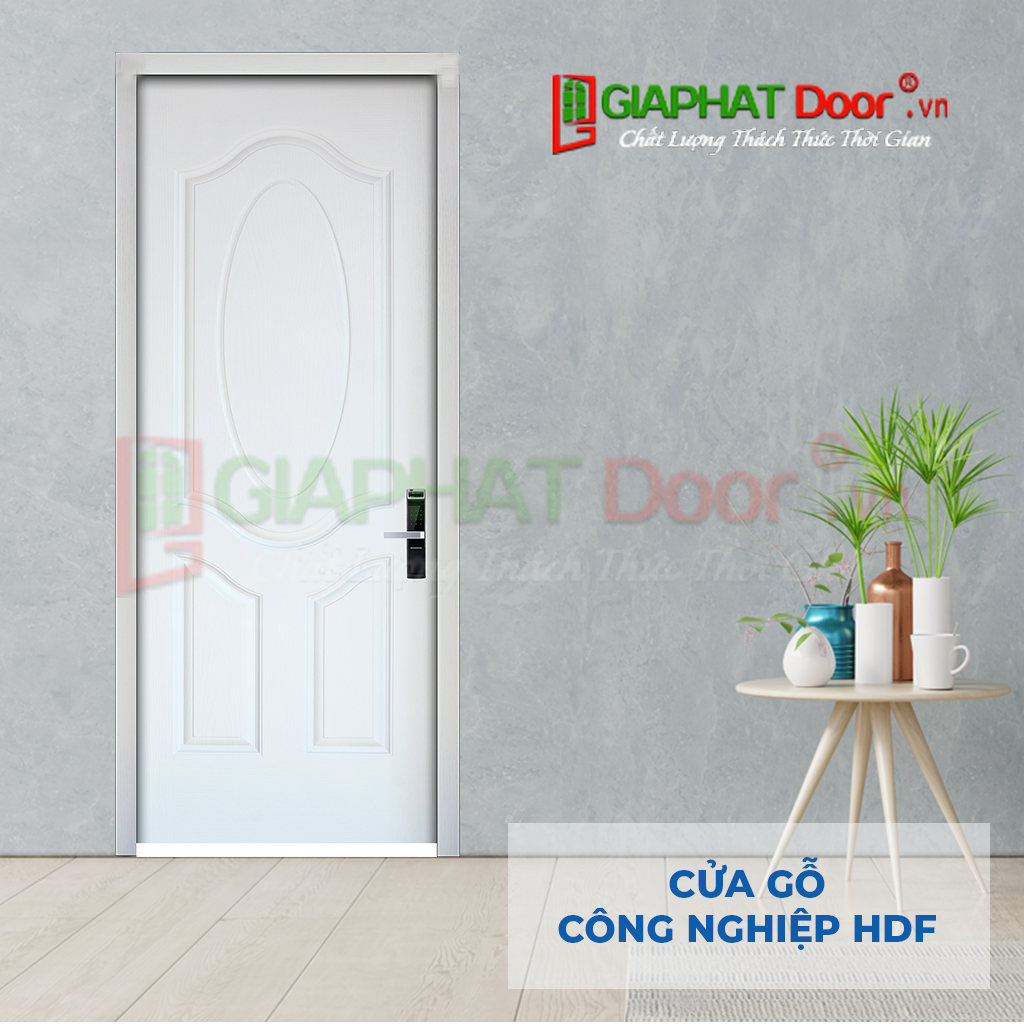 Các mẫu cửa phòng cách âm được ưa chuộng nhất tại Kiên Giang Mẫu cửa gỗ công nghiệp HDF 1