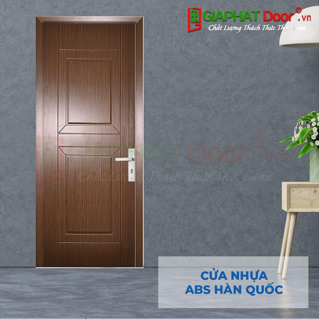 Cửa nhựa abs màu nâu KOS 117