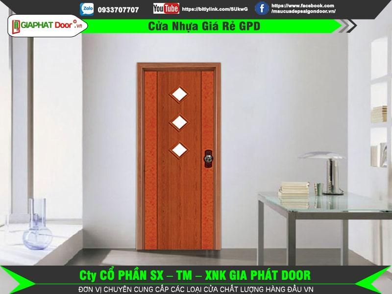 Cửa Nhựa Giá Rẻ GPD VI 754-06