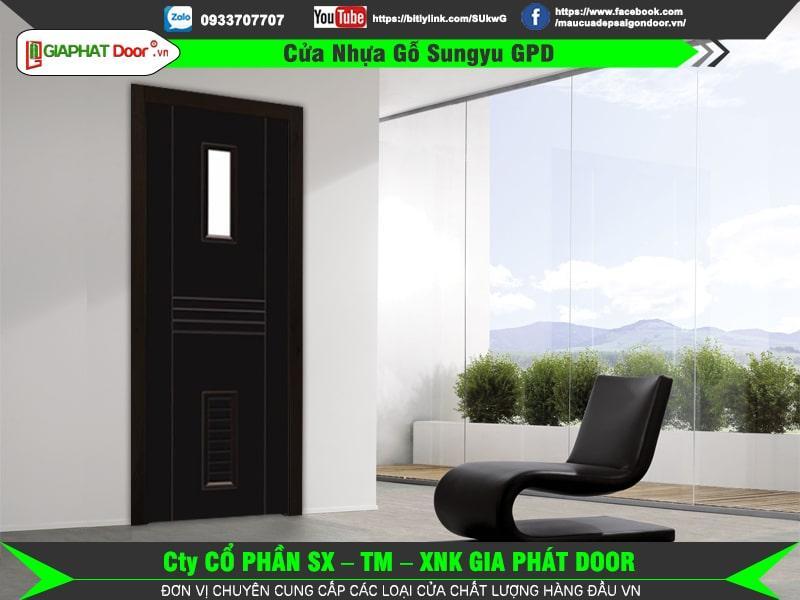 Cửa Nhựa Gỗ Sungyu GPD SYA-356