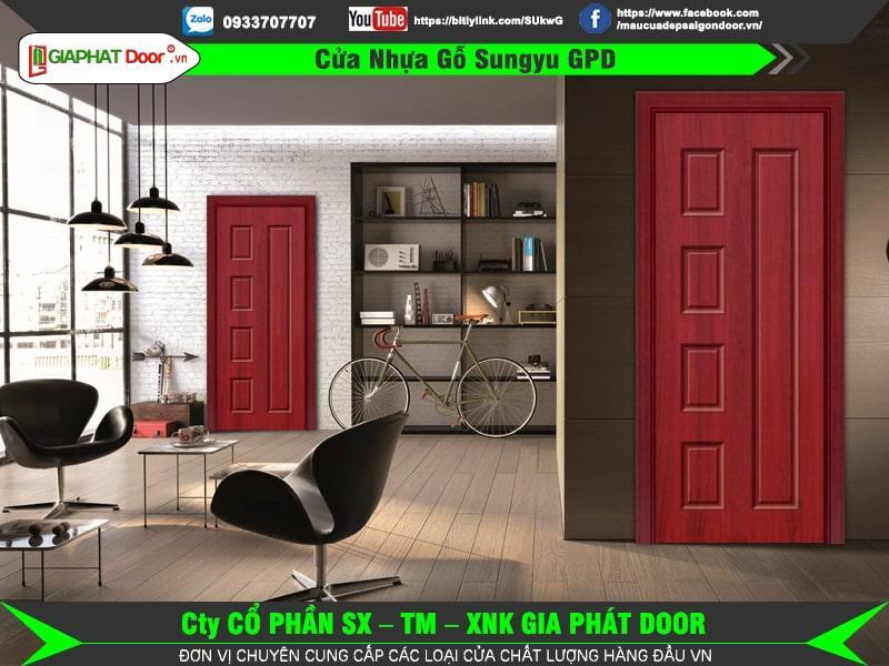 Cửa Nhựa Gỗ Sungyu GPD SYA-441