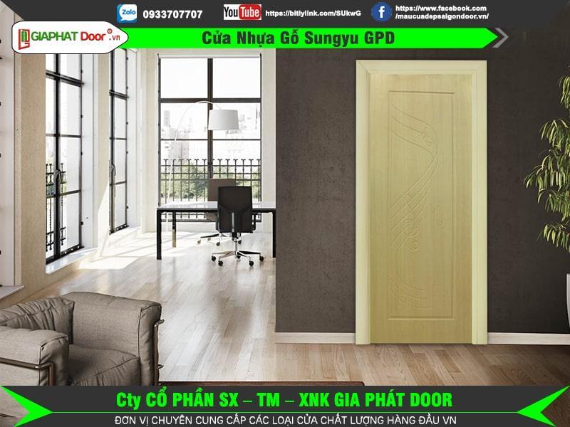 Cửa Nhựa Gỗ Sungyu GPD SYB-134