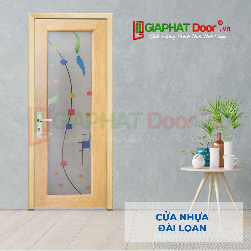 Cửa WC, Cửa gỗ WC, Cửa nhựa WC giá rẻ tại Trà Vinh Mẫu cửa nhựa Đài Loan 2