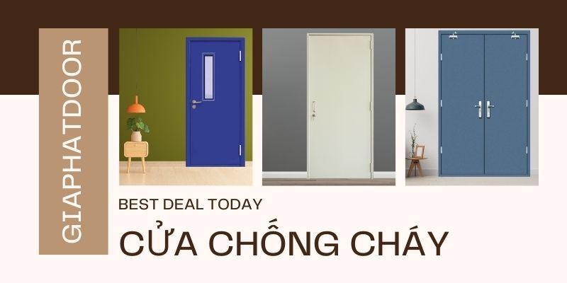 Cửa chống cháy mang đến sự đa dạng lựa chọn với tính thẩm mỹ cao