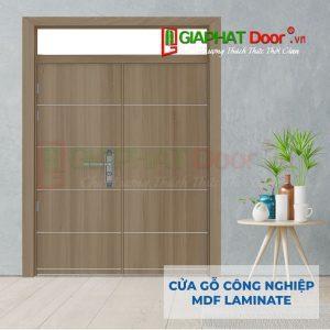 Cửa gỗ công nghiệp MDF Laminate 2P1R10 FIX