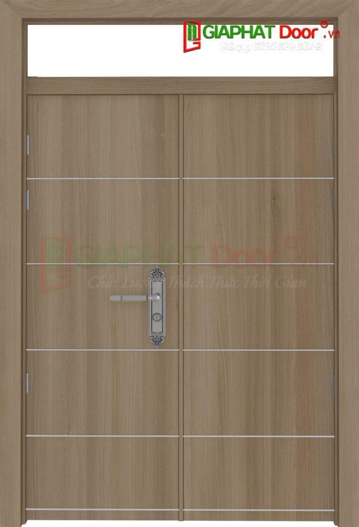Cửa gỗ công nghiệp MDF Laminate 2P1R10 FIX Cửa gỗ công nghiệp MDF Laminate 2P1R10 FIX