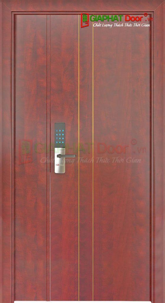 Cửa gỗ công nghiệp MDF Melamine 2P1R2 Cửa gỗ công nghiệp MDF Melamine 2P1R2