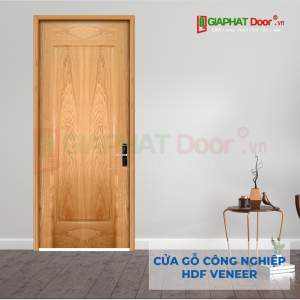 Cửa Gỗ Công Nghiệp HDF Veneer 1B soi