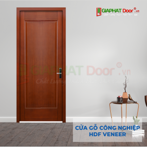Cửa Gỗ Công Nghiệp HDF Veneer 1B xoan dao