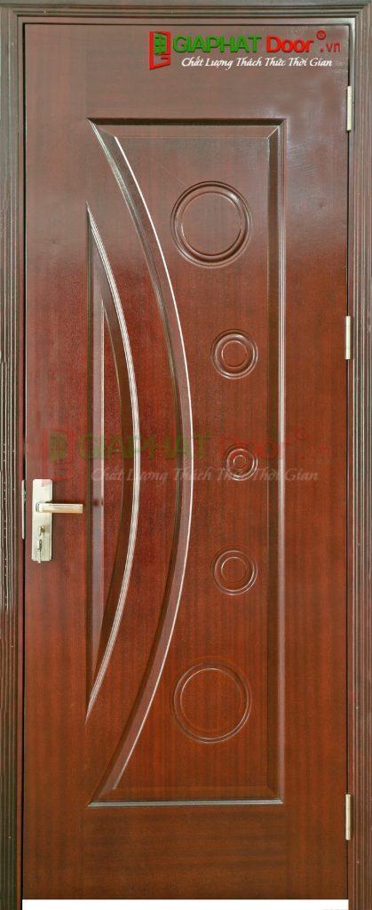 Cửa Gỗ Công Nghiệp HDF Veneer 1K cam xe (2)