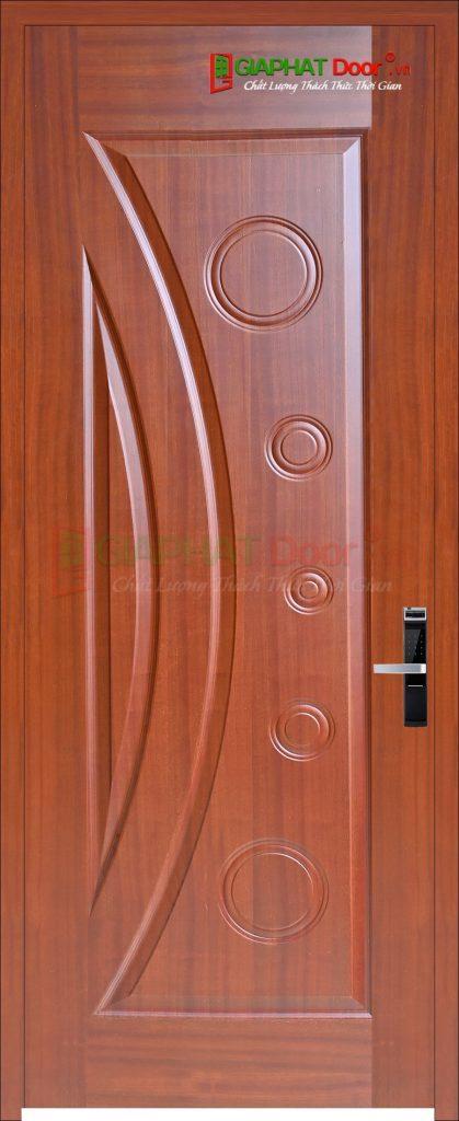 Cửa Gỗ Nhà Tắm HDF Veneer 1K sapele Cửa Gỗ Nhà Tắm HDF Veneer 1K sapele