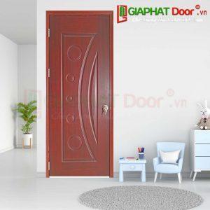 Cửa Gỗ Giá Rẻ HDF Veneer 1K-xoan dap