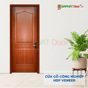 Cửa Gỗ Công Nghiệp HDF Veneer 2A-xoan dao (2)