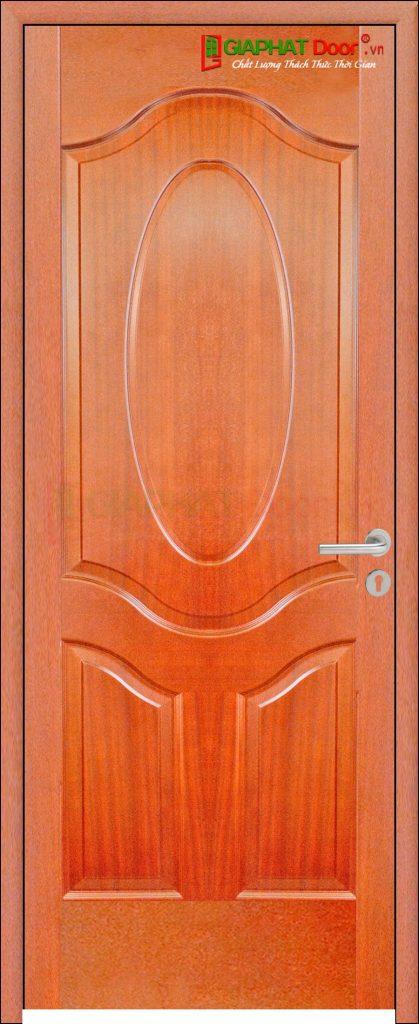 Cửa Gỗ Giá Rẻ HDF Veneer 3A-xoan dao (2)