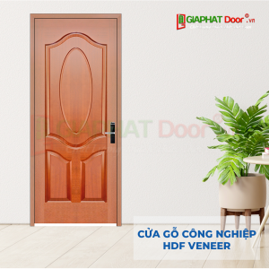 Cửa Gỗ Công Nghiệp HDF Veneer 3A-xoan dao