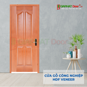 Cửa Gỗ Công Nghiệp HDF Veneer 4A-Xoan dao (2)