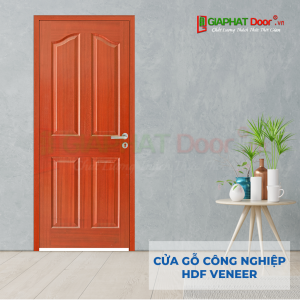 Cửa Gỗ Công Nghiệp HDF Veneer 4A-xoa dao