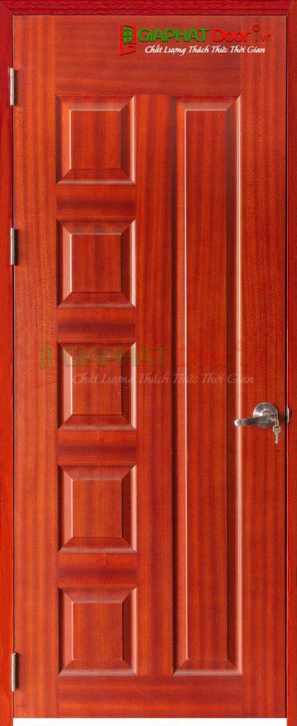 Cửa Gỗ Công Nghiệp HDF Veneer 6A Cam xe