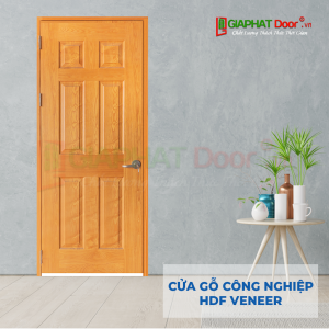 Cửa Gỗ Công Nghiệp HDF Veneer 6A-Soi