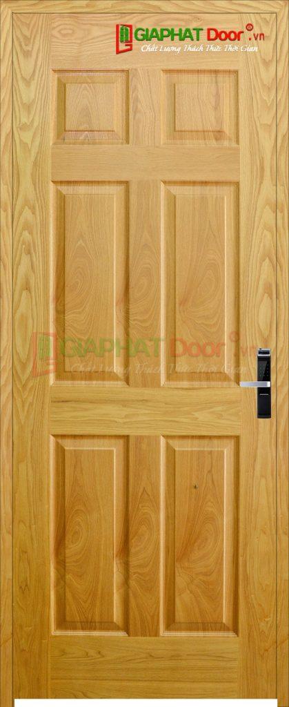 Cửa Gỗ Công Nghiệp HDF Veneer 6A-ash (2)