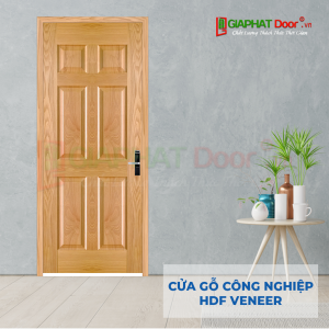 Cửa Gỗ Công Nghiệp HDF Veneer 6A-ash (3)