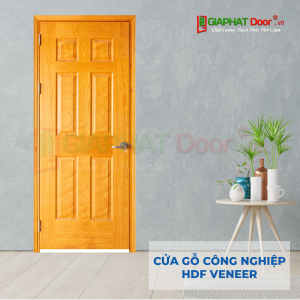 Cửa Gỗ Công Nghiệp HDF Veneer 6A ash