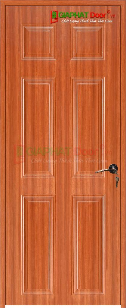 Cửa Gỗ Công Nghiệp HDF Veneer 6A-sapele