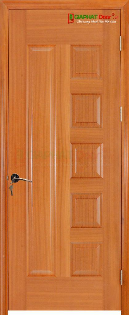 Cửa Gỗ Phòng Ngủ HDF Veneer 6B-sapele (4)