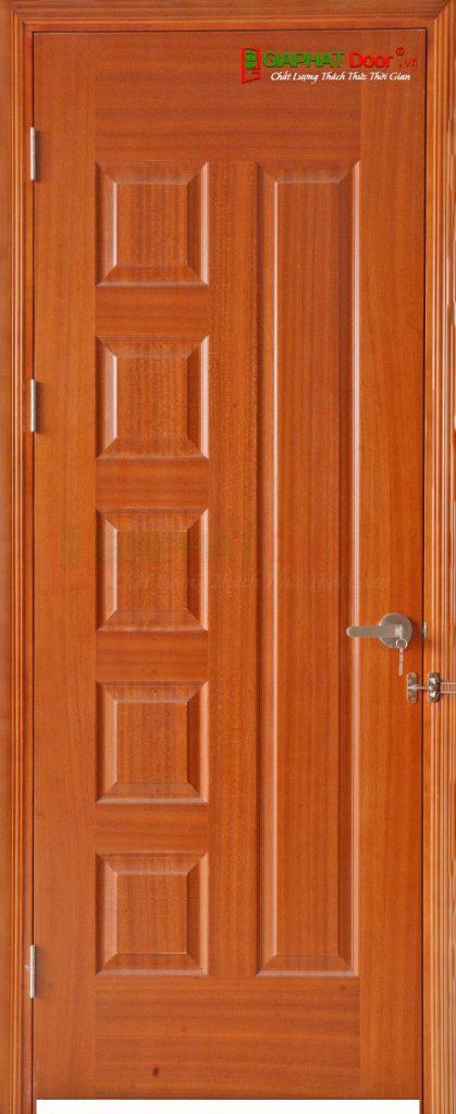 Cửa Gỗ Phòng Ngủ HDF Veneer 6B-xoan dao