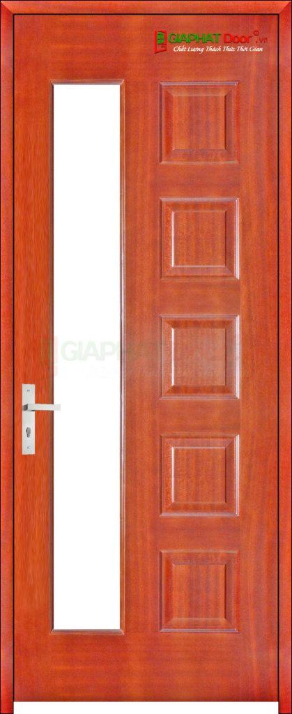 Cửa Gỗ Phòng Ngủ HDF Veneer 6GL-cam xe