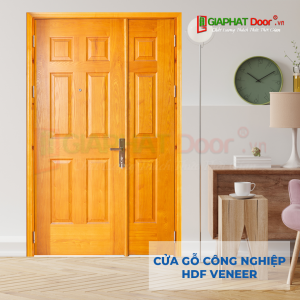 Cửa Gỗ Công Nghiệp HDF Veneer 9A ash canh lon canh nho