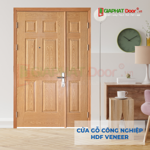Cửa Gỗ Công Nghiệp HDF Veneer 9A-ash