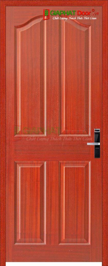 Cửa Gỗ Công Nghiệp HDF Veneer 4A-Cam xe