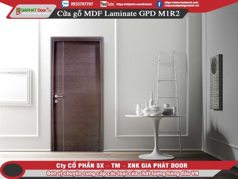 Cửa Gỗ MDF Melamine GPD. M1R2
