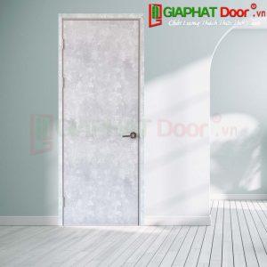 Cửa Gỗ Nhà Tắm MDF Laminate P1 van kem
