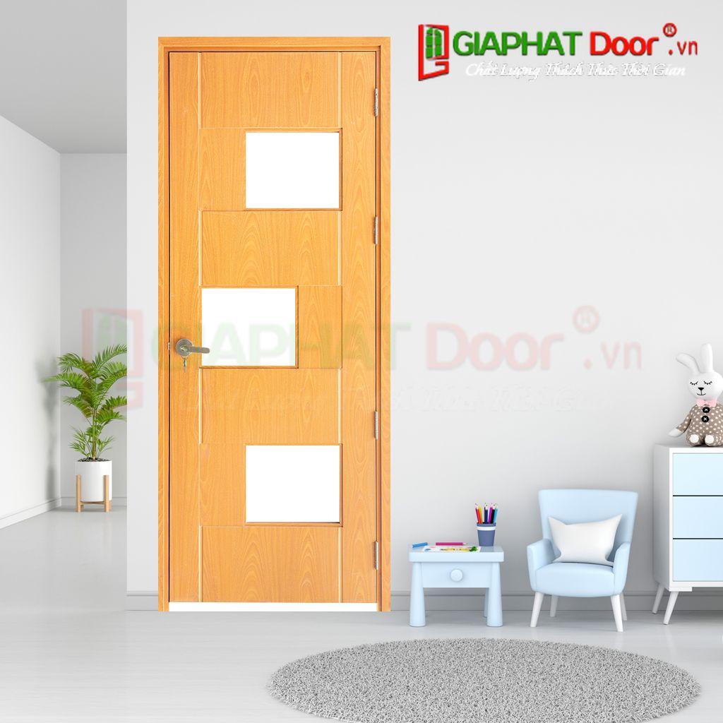 Cua go MDF Laminate P103.png Cửa Gỗ Cao Cấp Khách Sạn MDF Laminate P103