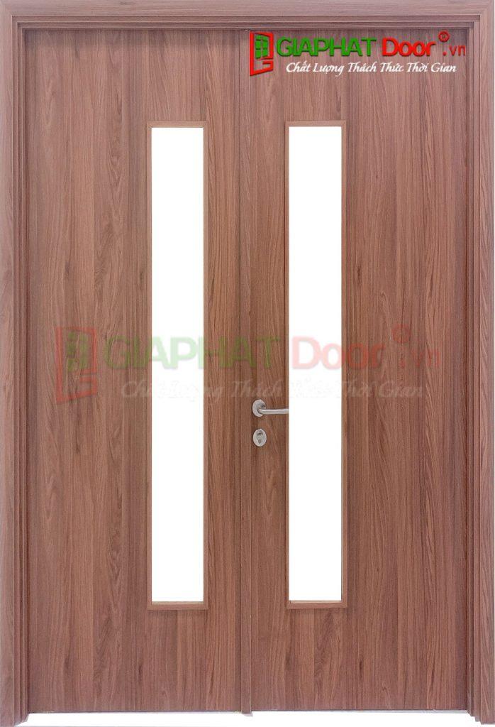 Cửa gỗ công nghiệp MDF Melamine 2P1G1