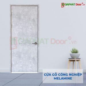 Cửa gỗ công nghiệp MDF Melamine P1 van kem