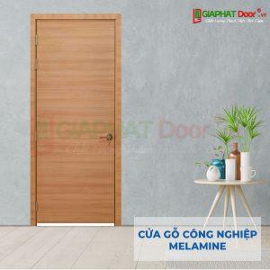 Cửa gỗ công nghiệp MDF Melamine P1 van ngang