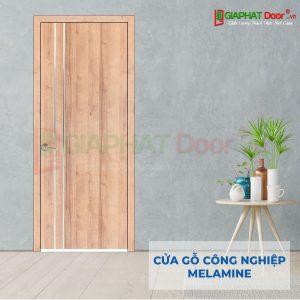 Cửa gỗ công nghiệp MDF Melamine P1R2 inox