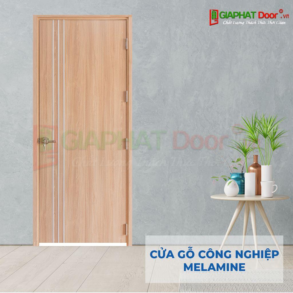 Cua go MDF Melamine P1R3.png Cửa gỗ công nghiệp MDF Melamine P1R3