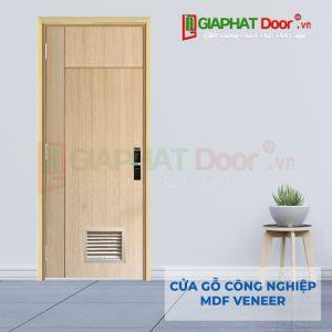 Cửa gỗ công nghiệp MDF Veneer P1R3L1