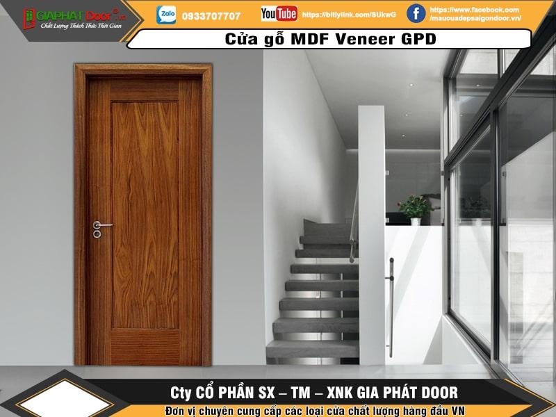 Cửa gỗ MDF Veneer GPD-M1R4